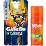 Gillette Fusion5 Proshield 1up Tıraş Makinesi + Fusion Ultra Hassas Tıraş Jeli 75 Ml