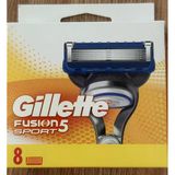 Gillette Fusion5 Sport Yedek Tıraş Bıçağı 8'Li