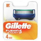 Gillette Fusion5 Start Yedek Bıçak 4'Lü - 5 Bıçaklı Tıraş Bıçağı