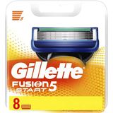 Gillette Fusion5 Start Yedek Erkek Tıraş Bıçağı 8'Li - Diş Beyazlatıcı Köpük Hediye