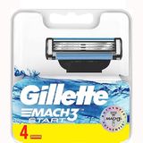 Gillette Mach 3 4'lü 3 Adet Start Yedek Tıraş Bıçak