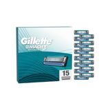Gillette Mach 3 Sport 15'li Yedek Tıraş Bıçağı Hassas Cilt Dostu Sistem Özellikleriyle Üstün Konfor