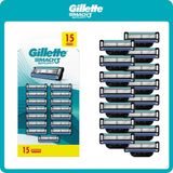 Gillette Mach 3 Sport 15'li Yedek Tıraş Bıçağı Hassas Cilt Dostu Sistem Özellikleriyle Üstün Konfor