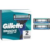 Gillette Mach 3 Start Erkek Tıraş Bıçağı 2'li Aqua-Grip Sapa ile Hassas Tıraş Deneyimi