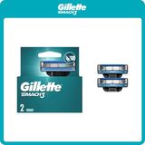 Gillette Mach 3 Start Erkek Tıraş Bıçağı 2'li Aqua-Grip Sapa ile Hassas Tıraş Deneyimi