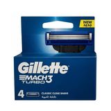 Gillette Mach 3 Turbo 3D 4's - 2 Paket