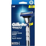 Gillette Mach 3 Turbo 3D Tıraş Makinesi+ 2 Yedek Bıçak 7702018514311