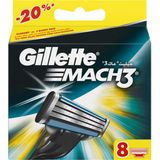 Gillette Mach 3 Yedek Bıçak 8'li