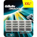 Gillette Mach3 16'lı Yedek Tıraş Bıçağı Hassas Cilt Dostu Sistem Özellikleriyle Erkekler İçin