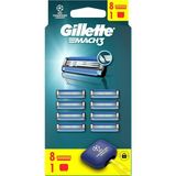 Gillette Mach3 Avantajlı Yedek Tıraş Bıçağı 8 Adet - Çok Renkli