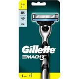 Gillette Mach3 Design Edition Erkek Tıraş Makinesi Seti, 3 Bıçaklı, Sap + Yedek Bıçak Başlığı