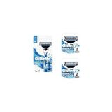 Gillette Mach3 Start Tıraş Makinesi + 2 Adet Mach3 Start 2'li Yedek