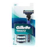 Gillette Mach3 Start Tıraş Makinesi + 3 Adet Yedek Tıraş Bıçağı