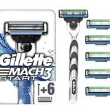 Gillette Mach3 Start Tıraş Makinesi + 6 Lı Yedek Tıraş Bıçağı