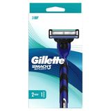 Gillette Mach3 Start Tıraş Makinesi + Yedek Tıraş Bıçağı (5'Li Paket)
