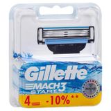 Gillette Mach3 Start Yedek Bıçak 4Lü - Sinekkaydı Tıraş 2'Li Ekonomik Paket