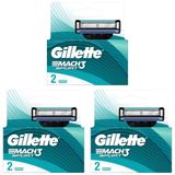 Gillette Mach3 Start Yedek Erkek Tıraş Bıçağı 2'li (3 paketi)