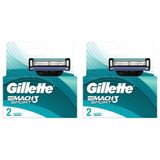 Gillette Mach3 Start Yedek Tıraş Bıçak 2'li - 2 Paket