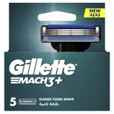 Gillette Mach3+ Tıraş Bıçağı 5'li