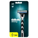 Gillette Mach3 Tıraş Makinesi + Yedek Tıraş Bıçağı