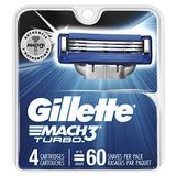 Gillette Mach3 Turbo Cartridges, 4 sayı