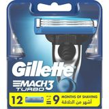 Gillette Mach3 Turbo Yedek Tıraş Bıçağı - 12'li - Genel - Genel