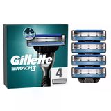 Gillette Mach3 Yedek Tıraş Bıçağı 4 Adet (7'Li Paket)