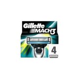 Gillette Mach3 Yedek Tıraş Bıçağı 4'lü - 000-Siyah