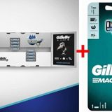 Gillette Mach3 Yedek Tiras Bicagi 8'Li (Karton Paket) + Mach3 Tiras Makinesi 1 Yedekli