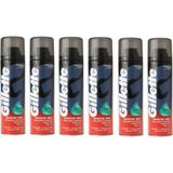 Gillette Normal Tıraş Jeli 200 ml 6'lı Set Ferahlatıcı Koku ile Konforlu Tıraş