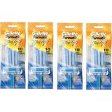Gillette Permatik Banyo 10 Lu Poşet x 4 Adet