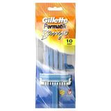 Gillette Permatik Banyo Kullan At Tıraş Bıçağı 10 Adet (6'Li Paket)