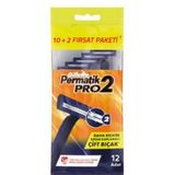 Gillette Permatik Pro 2 12'li Poşet Tıraş Bıçağı