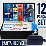 Gillette Proglide Damat Bohçası Nişan Bohçası Erkek Bakım Seti Tıraş Bıçağı Damat Sandığı