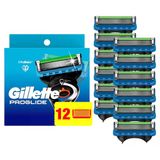 Gillette Proglide Erkek Tıraş Bıçağı Yedekleri - 12'Li Paket
