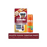 Gillette Proglide Makine +4lü Yedek Galatasaray Özel Seri + Fusion Ultra Hassas 75ml