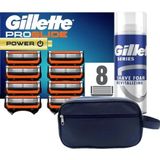 Gillette Proglide Power 8'li Yedek Tıraş Bıçağı + 250 ml Köpük