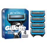 Gillette ProShield Chill Tıraş Bıçağı, Islak Tıraş Makinesi Erkekler için 4 Yedek Bıçak, 5 Kademeli Bıçak