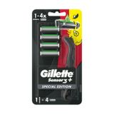 Gillette Sensor 3 Plus Comfort Tıraş Makinesi + 4 Yedek Başlık
