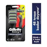 Gillette Sensor 3 Traş Makinesi Specıal Edition 4 Lü Yedek