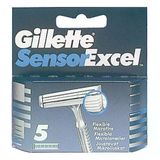 Gillette Sensor Excel 13258004 Blade Yedek Yazıcı Kartuşları 20 Adet