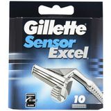 Gillette Sensör Excel Bıçak, 10 Adet