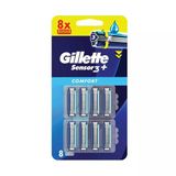 Gillette Sensor3 Plus Comfort 8'Li Bıçak - 5 Adet