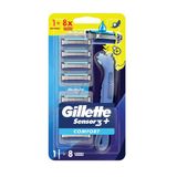 Gillette Sensor3 Plus Comfort H +8 (6'Li Paket)