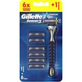 Gillette Sensor3 Tıraş Makinesi Plus 6 Bıçak