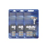 Gillette Sensor3 Tıraş Makinesi Ve Yedek Tıraş Bıçağı 6'lı X 3 Adet