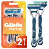 Gillette Sensor5 Erkek Tek Kullanımlık Jilet, 2 adet