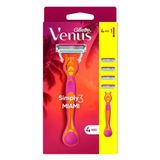 Gillette Simply Venus 3 Miami Tıraş Makinesi Gövdesi + 4 Bıçak Gillette Simply Venus 3 Miami Tıraş Makinesi Gövdesi + 4 Bıçak 5 Adet