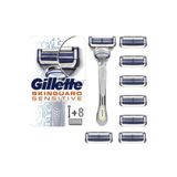 Gillette Skinguard Tıraş Makinesi +yedek Tıraş Bıçağı 8 'li Erkek