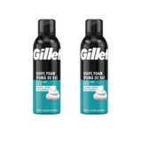 Gillette Tıraş Köpüğü Shave Foam Sensitive Traş Köpüğü 200 mlx2ADET
